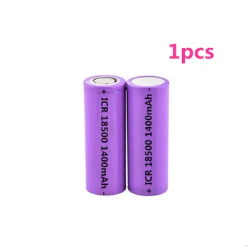1Pcs/Veliko 3,7 V 18500 1400mAh polnilna litijeva baterija 3,7 V močno svetlobo svetilka anti-lahka, posebno litij baterija