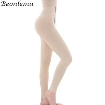 Beonlema Shapewear Noge Oblikovalec Hlače Ženske Trebuh Oblikovanje Noge Modeliranje Dolgo Nadzor Spodnje hlače Pas grelni Trakovi Telo Oblikovalec 3XL