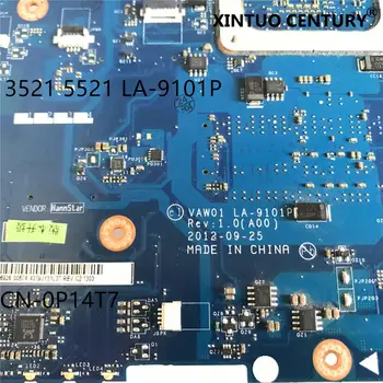 CN-0P14T7 P14T7 LA-9101P Prenosni računalnik z matično ploščo ZA DELL INSPIRON 3521 5521 W/ SR0XL I5-3337U HD 8730M 2GB testirani dela