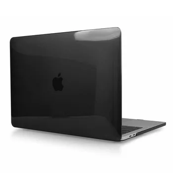 Za Apple MacBook Air Pro Retina 11 12 13 15&New Air 13/Pro 13 15 16 palčni Dotik Bar-Black Crystal Trdo Lupino Laptop primeru