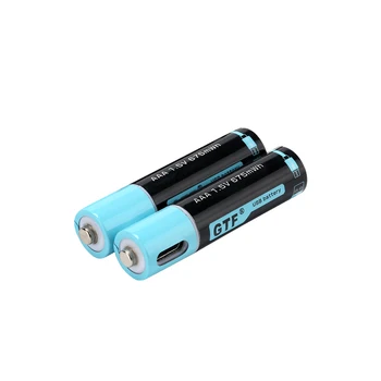 Novi 1,5 v AAA Baterije 450mAh Mirco USB 1,5 v AAA 675mwh Polnilna Litij-Polimer Baterija za Daljinski upravljalnik Igrače AAA Celic