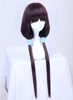 Anime Mešanica S Sakuranomiya Maika Lasulje Toplotno Odporen Sintetičnih Las Cosplay Lasulja + Modra Hairbands