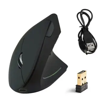 5D Brezžična Optična Gaming Miška Z USB Prenosni 2.4 GH Ergonomska Pokonci Navpično Miško Za Namizni Prenosni Računalnik