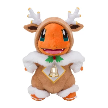 Kawaii Charmander Božič plašč obliki plišastih igrač visoko kakovostne Plišaste Igrače Srčkan dinozaver Anime lutka za Otroke darila