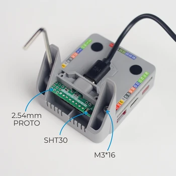 M5Stack Novo SHT30 Digitalni Temperaturni Senzor Vlažnosti ESP32 za Micropython z Stalnega Znanja
