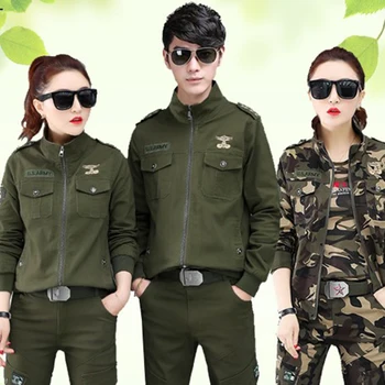 2020 Conjunto Feminino Žensk Bombaž Priložnostne Prikrivanje Vojske Zeleno Obleko Moški dvodelni Set Nekaj Oblačil Plus Velikost 3XL 4XL 5XL