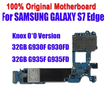 EU Za Samsung Galaxy S7 Rob G935F G935FD G930F G930FD Matično ploščo , Eno Dvojno Sim Kartico odbor, Odklenjena Izvirniku Logiko žetonov