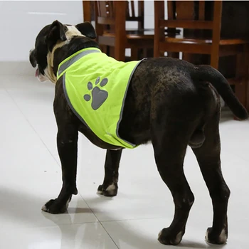 Odsevni Pes Telovnik Oblačila Odmevne Majhne Velike Pse Varnostni Jopiči, Pas Za Na Prostem Pohodništvo, Hoja S Tačko