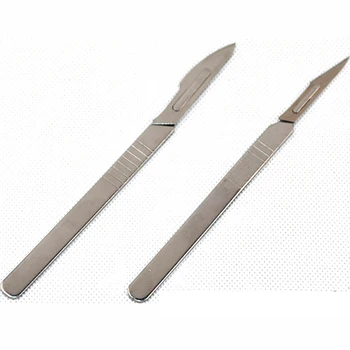 2pcs/veliko Rezilo in Ročaj 11# 23# Medicinske Skalpela Odpiranje Orodja za Popravilo Nož za Enkratno uporabo Sterilne/Mobilni Telefon/Lepota/DIY