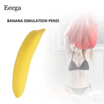 Dildo Banana Vibrator za Klitoris Sex Igrače za Ženske USB Polnilne Massager G Spot Muco Vagina Stimulator za Odrasle Sex Igrače