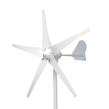 Pravi 500 W Horizontalno Wind Turbine Generator 12 V, 24 V, 48 V, 3/5 Rezila Vetrnica Domačo Uporabo + 600 W Nepremočljiva Polnilnik Krmilnik