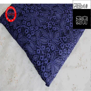 Brezplačna dostava elastičnost čipke tkanine 14colors lahko izberete listi cvet tkanine, širina 150 cm diy tkanine oblačila dodatki