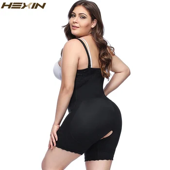 HEXIN Plus Velikost Posnetka in Zip Shapewear Pasu Hujšanje Oblikovalec Korzet Kratek Rit podizač Trak Telo Oblikovalec Perilo, Obleka Ženske