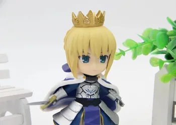 Anime Usodo Bivanja Noč Sablja, Kralj Vitez Ver PVC Dejanje Slika Zbirateljske Model lutka igrača 10 cm