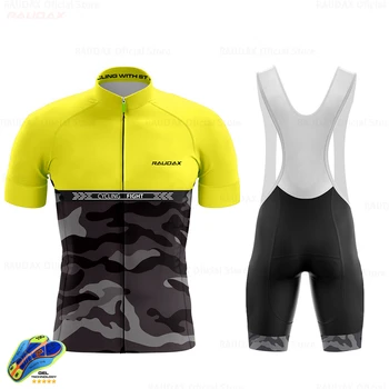 Prikrivanje 2020 poletje kolesarjenje oblačila MTB kolesarski bib hlače Majica nastavite ROPA ciclismo Triatlon moška kolesarska Majica