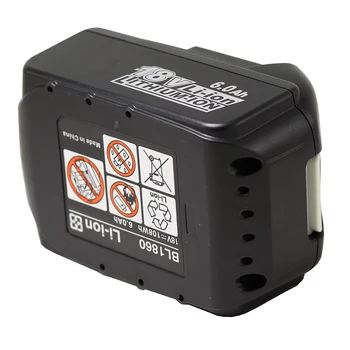 Doscing 18V 6000mAh BL1860 Zamenjava Baterij z LED Indikator za Makita BL1850 BL1840 BL1830 BL1850 BL1820 Baterije