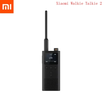 Xiaomi Mijia Walkie Talkie 2 5W 430-440MHz UV Dual Band Radijska Walkie talkie P65 UHF VHF, 5km-10km Polnilna Interfonski