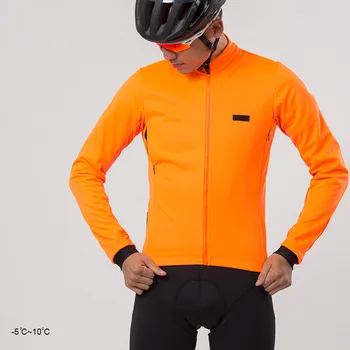 2019 SPEXCEL oranžna globoko pozimi jedro nepremočljiva, windproof kolesarska jakna toplotne runo notranjosti 3 plasti tkanine, dež plašč windbrea
