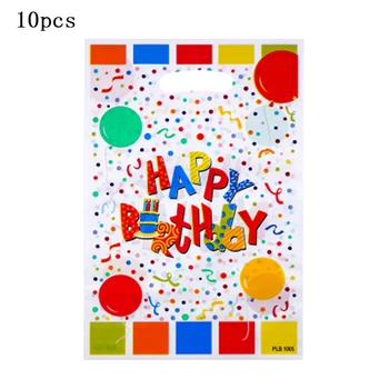 Lepe Risanke Happy Birthday Plastičnih Darila Vrečko Krofe Princ Princesa Baby Tuš 1 Leto Stare Rojstni Dan Dobave Odlikovanja