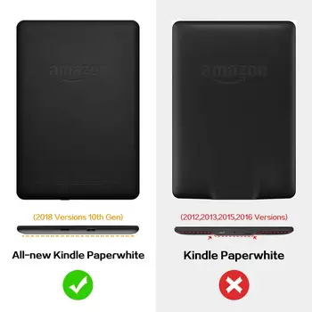 Mehko silikonsko Ohišje za Amazon Kindle Paperwhite 4 2018 (10 generacija) 6 inch E-knjige odslej Pokrov