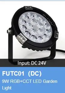 FUTC01 FUTC02 FUTC03 FUTC04 FUTC05 IP65 Vodotesen 6W 9W 15W 25 W RGB+SCT Travnik Svetlobe AC 110V - 220V DC24V Zunanjo Osvetlitev Vrta