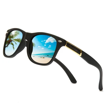 Blagovno znamko Design Moških Polarizirana sončna Očala Letnik Kvadratnih Sunglass Moških Premaz Vožnjo sončna očala UV400 Odtenki Oculos de sol