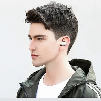 Original Xiaomi Brezžična tehnologija Bluetooth 4.1 Slušalke Mini Slušalke Mijia Mi Slušalke Za Gradnjo, v Mic Handfree