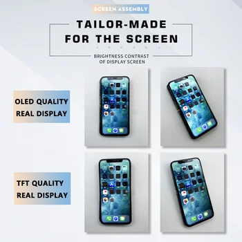 AMOLED Zaslon za IPhone 11 Pro MAX 3D LCD, Zaslon na Dotik, Računalnike LCD za IPhone 11 Pro OLED Zamenjava Sestavljanje Delov