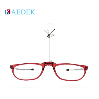 KAEDEK Zložljiva Obravnavi Očala Moški Ženske Anti-modra Svetloba Unisex Eyeglass Z ohišjem, ki je Krpo Presbyopia +1.0 +1.5 +2.0 +2.5 +3.0
