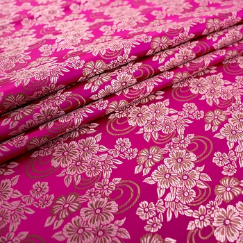 Cvet oblačila, tkanine brocade jacquardske vzorec Japonski šivanje tkanine DIY cheongsam in kimono materiala