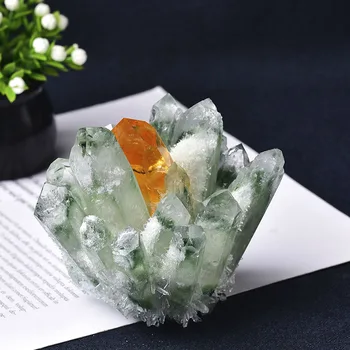 200 g-600 g Naravne Crystal Grozdov Jasno Quartz Crystal Rock Kamni in Kristali Mineralnih Reiki Healing Vzorcu Doma Dekor Darila