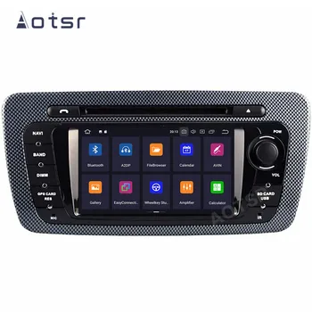 AOTSR 2 Din Autoradio Avto Radio Android 10 Za SEAT IBIZA 6J 2009 - 2013 Centralne Multimedijski Predvajalnik, GPS Navigacija 2Din Vodja Enote