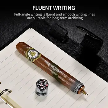 Simulacija Cigar Pero,Ponarejenega Cigar Rekviziti Ustvarjalne Udobno Cigar Podpis Pero za Pisanje Poslovnih Pisarniške Potrebščine, Pisalne