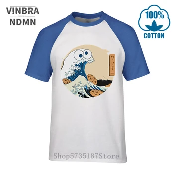 Novo Vintage Velik Val off Gunma Cookie Monster Majica Sezamovo Hi Ulica Cookie Monster tshirt Cookie monster Kostum T-shirt