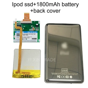 Novi SSD 32 G 64 G 128G 256G 512G 1TB Za Ipod classic 7Gen 7. 160 GB Ipod video 5. Zamenjajte MK3008GAH MK8010GAH MK1634GAL Ipod HDD