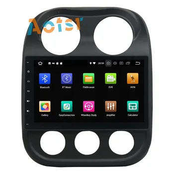 IPS Zaslon Android 8.0 Avto multimedijski predvajalnik, vodja enote za Jeep Compass GPS Navigacija radio, auto stereo 4+32 G št dvd