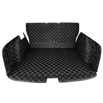 Za Mitsubishi Outlander 2013-2020 7 sedežev 3D tri-dimenzionalni PU rep polje zaščitna preproga pad trunk prtljage pad Avto styling