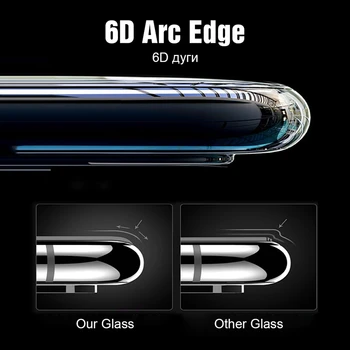 6D Kaljeno Steklo za Samsung Galaxy Note 10 S10 Lite J6 J4 A6 A8 Plus J8 A7 2018 Steklo za Samsung A50 A70 A71 Screen Protector