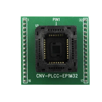 HAILANGNIAO Brezplačna Dostava 1Pcs Vrh Kakovosti Čip programer PLCC32 adapter vtičnice CNV-PLCC-EP1M32 0324-309 s Odbor za BIOS