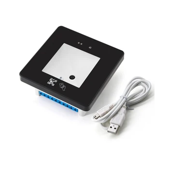 QR Koda RFID Reader 125khz ID 13.56 mhz IC za nadzor dostopa do optičnega bralnika kartic USB/WEIGAND/RS232/485 Vmesnik