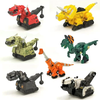 Dinotrux Dinozaver Tovornjak Izmenljive Dinozaver Mini Igrača Avto Modeli Otroke Darila Igrače Dinozaver Modeli