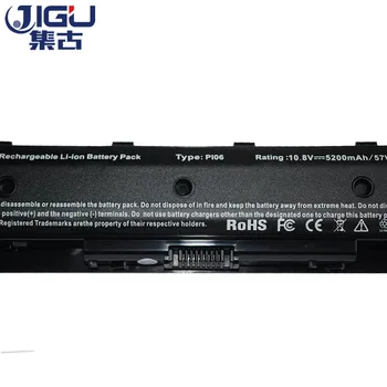 JIGU Nov Laptop Baterije PI06 PI09 HSTNN-UB4N 710416-001 Za HP Enyy 14 15 17 Baterije
