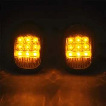NOVO 2PCS Dim Kritje Motocycle 12v LED Vključite Opozorilne lučke za Honda Grom MSX125