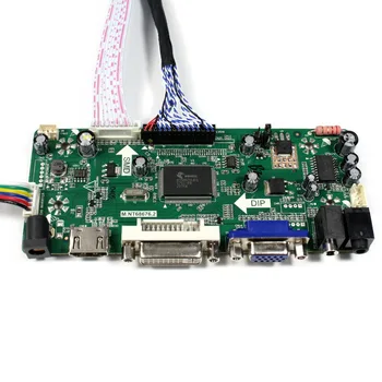 Latumab Novo HDMI+DVI+VGA+Avdio LCD Krmilnik Odbor Driver Kit za M240HW01 V. 2 1920*1080 Brezplačna dostava