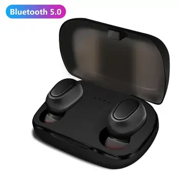 HD Stereo TWS Brezžična tehnologija bluetooth V5.0 bas slušalke brezžične slušalke za zmanjšanje hrupa za nadzor Glasnosti Šport čepkov