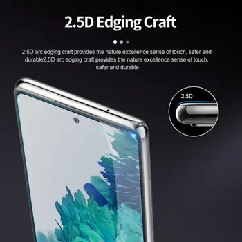 Za Samsung Galaxy S20 FE 2020 Stekla Nillkin neverjetno H+ Pro 2.5 D Krog Rob 0,2 mm Kaljeno Steklo Zaščitnik Zaslon Pokrov