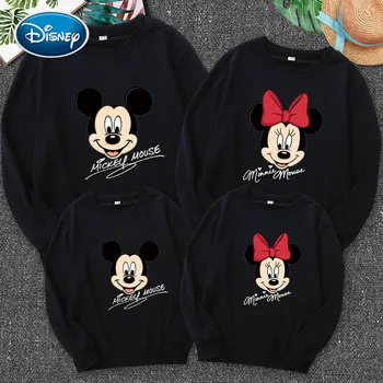Disney rodbina Ujemanja Obleke z Dolgimi rokavi Mickey Oče, Mati, Hči, Sin, Jopice Moda Oče, Mama, Otroci Plašči
