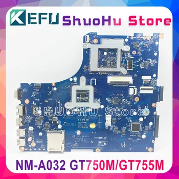 KEFU Y510P VIQY1 NM-A032 REV:1.0 Y510P Prenosni računalnik z Matično ploščo Za Lenovo Y510P NM-A032 GT750 Test Motherboard