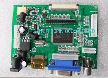 HDMI VGA 2AV 50PIN 800*480 TTL LVDS Krmilnik Odbor Modul Zaslonu Kompleta za Raspberry PI LCD AT065TN14 AT070TN90 tn92 94 f Plošča