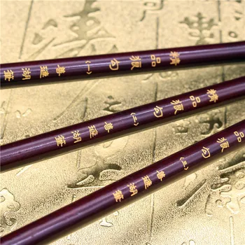 Kitajska Kaligrafija Tiskovine Čisto Weasel Lase Pero Brush Set Dolgo Velika Srednja Majhna Rednih Scenarij Oris Pisanje Krtačo 3pcs